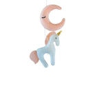 Unicorn Baby Crib Nursery Mobile Wall Hanging Decor, Baby Crib Mobile for Infants Ceiling Mobile, Cute and Adorable Hanging Decorations Fatio General Trading