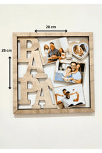 Unique Fathers Day Wooden Photo Frame for desk (Father's Day Gift Idea) Fatio General Trading
