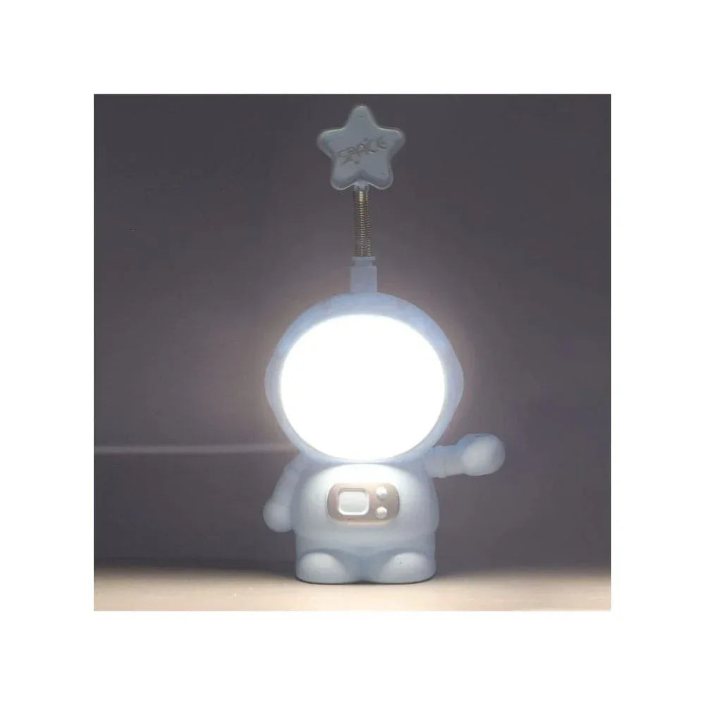 USB Rechargeable Astronaut Table Lamp, LED Table Lamp, ABS Material, USB Charging, 2 Light Modes for Home Table Fatio General Trading