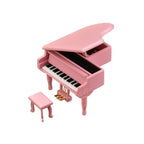 Vintage Windup Wooden Piano Music Box With Classical Music Tunes, Creative, Cute And Romantic Musical Gift for Birthday, Valentine, Christmas Fatio General Trading