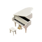 Vintage Windup Wooden Piano Music Box With Classical Music Tunes, Creative, Cute And Romantic Musical Gift for Birthday, Valentine, Christmas Fatio General Trading