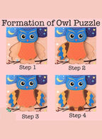 Wooden Puzzles for Kids Boys and Girls Pets Set Pack of 4 Fatio General Trading