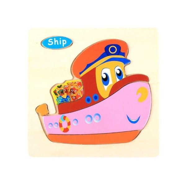 Wooden Puzzles for Kids Boys and Girls Set (40 pcs) Fatio General Trading