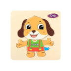 Wooden Puzzles for Kids Boys and Girls Set (40 pcs) Fatio General Trading