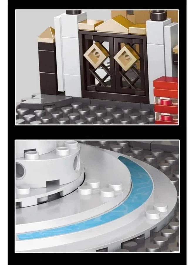 World famous Historical architecture British London Buckingham Palace building block assembly model brick toy collection Fatio General Trading