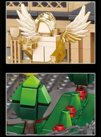 World famous Historical architecture British London Buckingham Palace building block assembly model brick toy collection Fatio General Trading