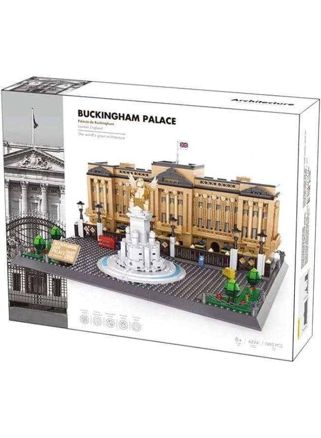 World famous Historical architecture British London Buckingham Palace building block assembly model brick toy collection Fatio General Trading