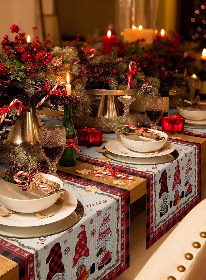 Xmas Cotton Table Runner