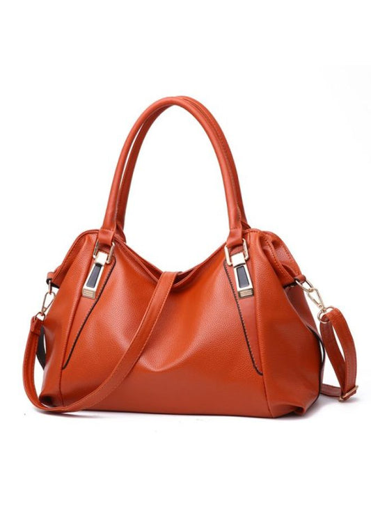 Smooth PU Leather Handbags for Women