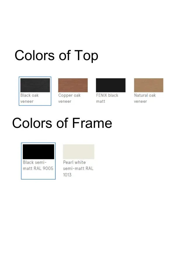 Unit Wooden High Table Oval (Customizable)