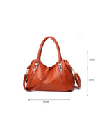 Smooth PU Leather Handbags for Women