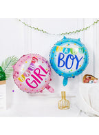 1 pc 18 Inch Baby Shower Balloons Large Size Baby Boy Foil Balloon Adult & Kids Party Theme Decorations for Birthday, Anniversary, Baby Shower Fatio General Trading