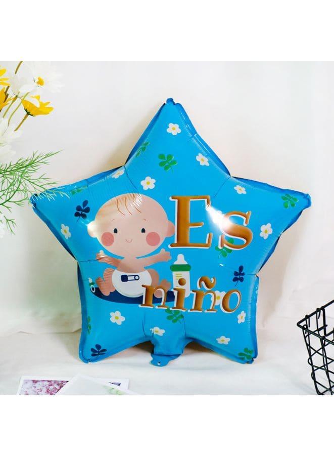 1 pc 18 Inch Baby Shower Balloons Large Size It's a Boy or Girl Foil Balloon Adult & Kids Party Theme Decorations for Birthday, Anniversary, Baby Shower Fatio General Trading