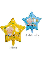 1 pc 18 Inch Baby Shower Balloons Large Size It's a Boy or Girl Foil Balloon Adult & Kids Party Theme Decorations for Birthday, Anniversary, Baby Shower Fatio General Trading