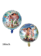 1 pc 18 Inch Birthday Party Balloons Large Size Moana Double Sided Foil Balloon Adult & Kids Party Theme Decorations for Birthday, Anniversary, Baby Shower Fatio General Trading