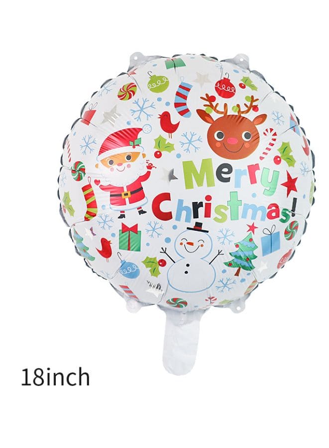 1 pc 18 Inch Christmas Party Balloons Large Size Merry Christmas Foil Balloon Adult & Kids Party Theme Decorations for Birthday, Anniversary, Baby Shower Fatio General Trading