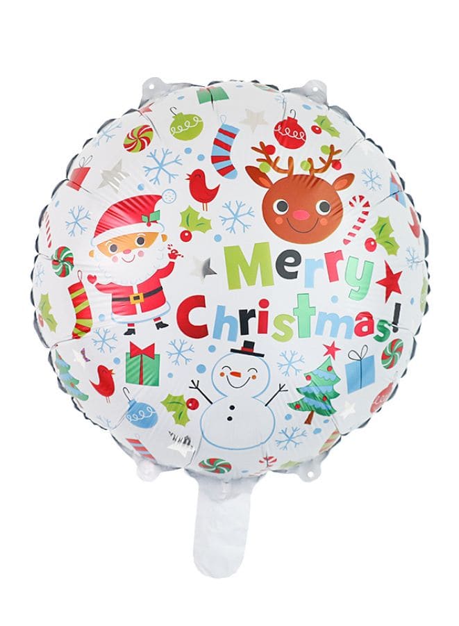 1 pc 18 Inch Christmas Party Balloons Large Size Merry Christmas Foil Balloon Adult & Kids Party Theme Decorations for Birthday, Anniversary, Baby Shower Fatio General Trading