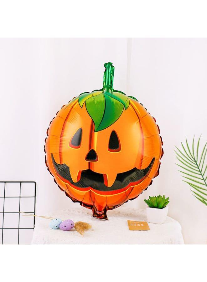 1 pc 18 Inch Birthday Party Balloons Large Size Halloween Pumpkin Foil Balloon Adult & Kids Party Theme Decorations for Birthday, Anniversary, Baby Shower Fatio General Trading