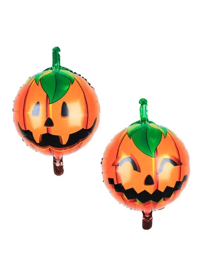 1 pc 18 Inch Birthday Party Balloons Large Size Halloween Pumpkin Foil Balloon Adult & Kids Party Theme Decorations for Birthday, Anniversary, Baby Shower Fatio General Trading