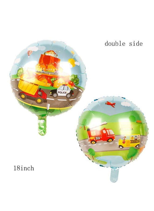 1 pc 18 Inch Birthday Party Balloons Large Size Fireman Foil Balloon Adult & Kids Party Theme Decorations for Birthday, Anniversary, Baby Shower Fatio General Trading