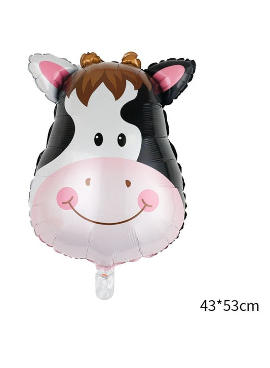 1 pc Birthday Party Balloons Large Size Cow Foil Balloon Adult & Kids Party Theme Decorations for Birthday, Anniversary, Baby Shower Fatio General Trading