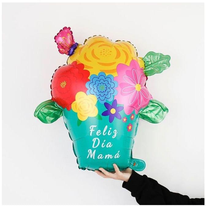 1 pc  Birthday Party Balloons Large Size Flowers Foil Balloon Adult & Kids Party Theme Decorations for Birthday, Anniversary, Baby Shower Fatio General Trading