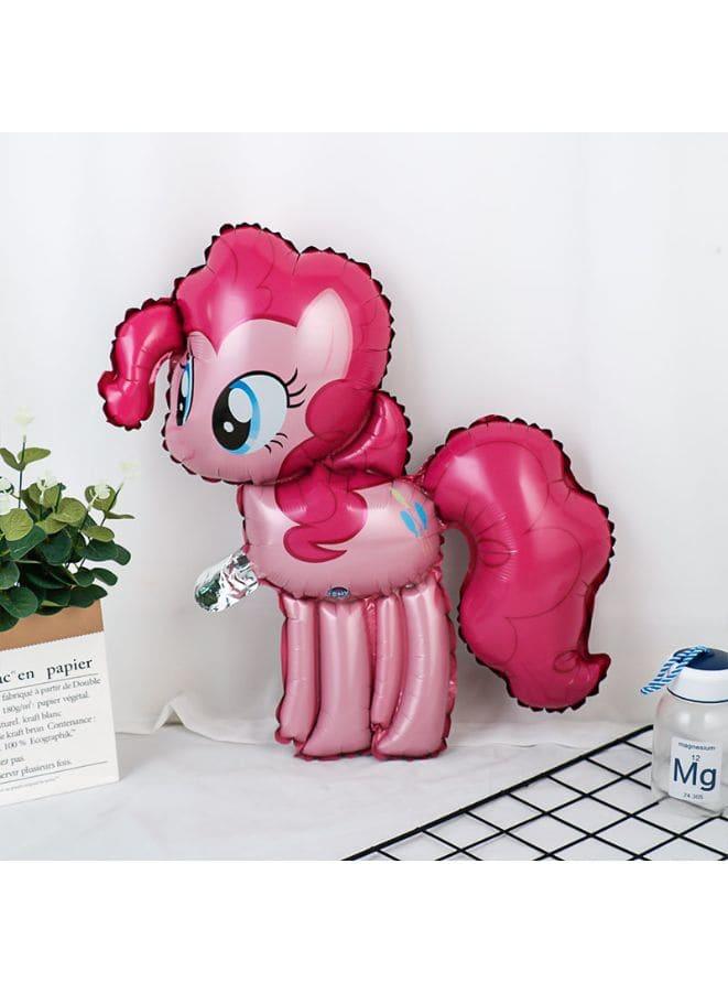 1 pc  Birthday Party Balloons Large Size Pony Foil Balloon Adult & Kids Party Theme Decorations for Birthday, Anniversary, Baby Shower Fatio General Trading