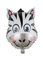 1 pc  Birthday Party Balloons Large Size Zebra Foil Balloon Adult & Kids Party Theme Decorations for Birthday, Anniversary, Baby Shower Fatio General Trading