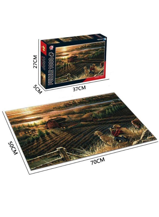 1000 Piece Best Friends Jigsaw Puzzle with Unique Artwork for Kids And Adults Fatio General Trading