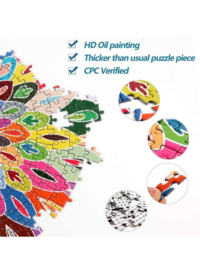 1000 Piece Colorful Jigsaw Puzzle with Unique Artwork for Kids And Adults Fatio General Trading