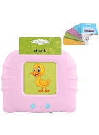 112 Cards Talking Flash Cards for Toddlers 2-4 Years ,Educational Toys for 1 2 3 4 Year Old - Speech Therapy Toys Learning Animals Shape Color, Learning Cards Machine Birthday Gift for Ages 1-4 Fatio General Trading