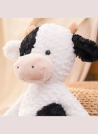 35cm Cow Plush Toy Soft Cute Animal Dolls from Pure Cotton Desktop Decoration Stuffed Cartoon Doll Children Plush Toy Birthday Gift - Fatio General Trading