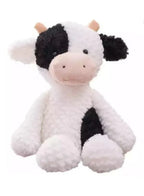 35cm Cow Plush Toy Soft Cute Animal Dolls from Pure Cotton Desktop Decoration Stuffed Cartoon Doll Children Plush Toy Birthday Gift - Fatio General Trading