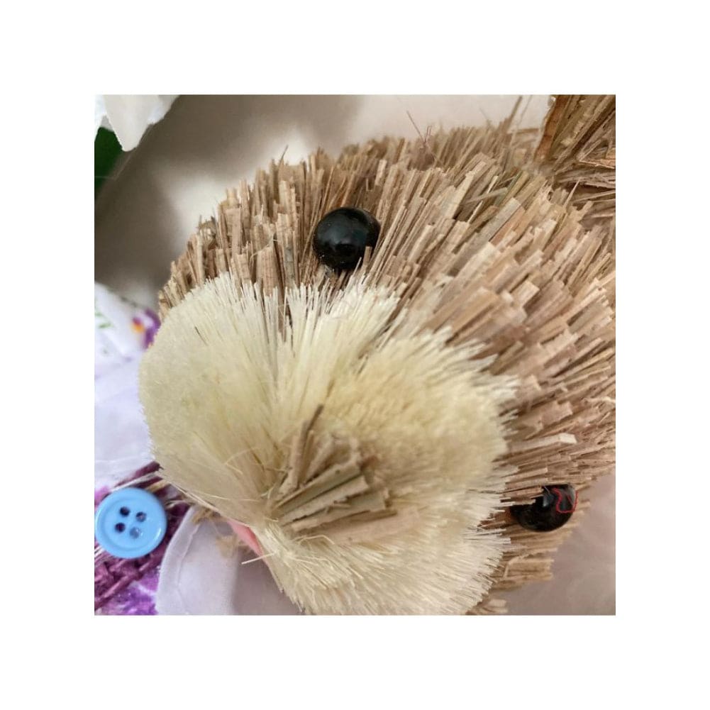 35cm Handmade Straw Rabbit Straw Bunny for Easter Day Artificial Animal Home Furnishing Shop Decoration, Bunny 13 - Fatio General Trading