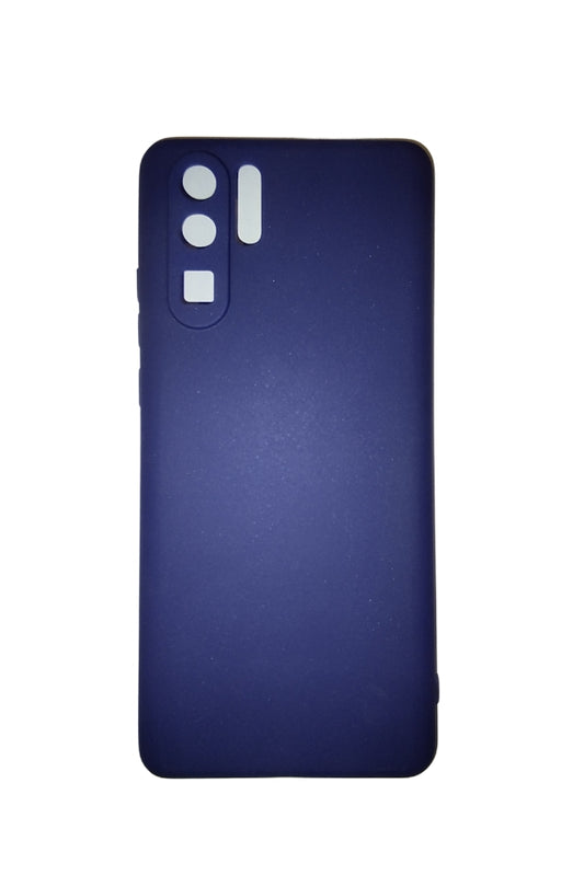 Huawei P30 Pro Silicone Case, Super-Slim, Advanced Shock-Absorbent Scratch-Resistant Silicon Case Cover For Huawei P30 Pro, Blue Fatio General Trading