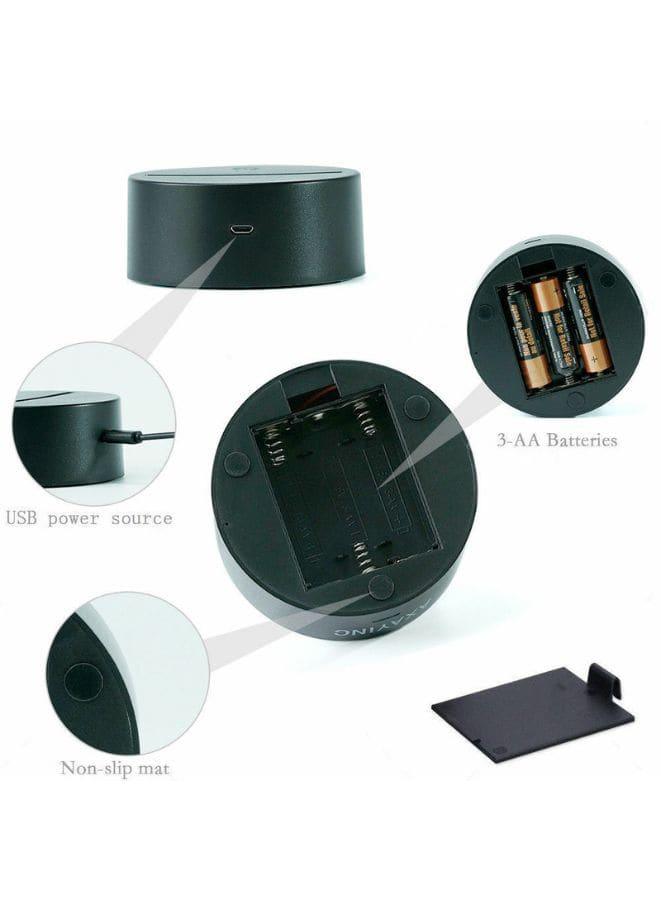 3D Sports Car Shape Night Light Touch Table Desk Optical Illusion Lamps 7 Color Changing Lights Home Decoration Xmas Birthday Gift - Fatio General Trading