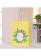 4 PCS Easter Bunny Gift Bags, Easter Party Favor Bags with Handles, Happy Easter Easter Gift Bags for Kids, Party Supplies Favors, Gift Wrapping - Fatio General Trading