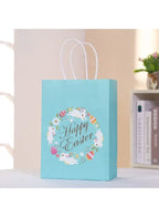 4 PCS Easter Bunny Gift Bags, Easter Party Favor Bags with Handles, Happy Easter Easter Gift Bags for Kids, Party Supplies Favors, Gift Wrapping - Fatio General Trading