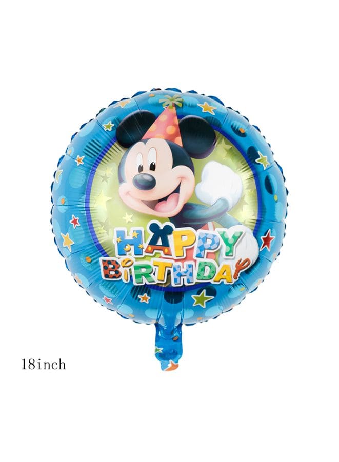 5 pc 18 Inch Party Balloons Large Size Boys Foil Balloon Adult & Kids Party Theme Decorations for Birthday, Anniversary, Baby Shower - Fatio General Trading