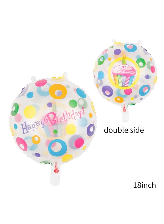 5 pc 18 Inch Party Balloons Large Size Boys Foil Balloon Adult & Kids Party Theme Decorations for Birthday, Anniversary, Baby Shower - Fatio General Trading
