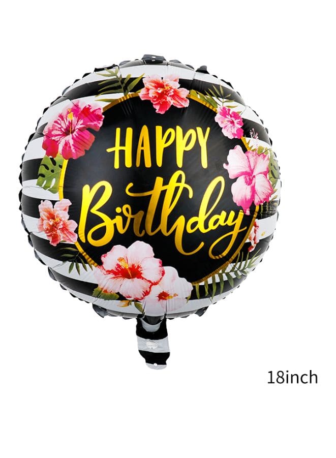 5 pc 18 Inch Party Balloons Large Size Girls Foil Balloon Adult & Kids Party Theme Decorations for Birthday, Anniversary, Baby Shower - Fatio General Trading