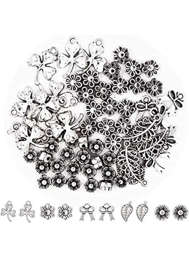 933 pcs DIY Beads Set for Jewelry Making for Kids and Adults, Craft DIY Necklace, Bracelets, hair hoop and more Using Colorful Acrylic Crafting Beads Kit Box with Accessories - Fatio General Trading