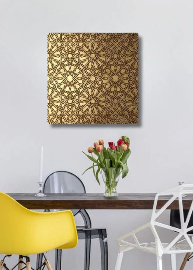 Elegant Hand-Painted Wall Art for Living Room & Bedroom – Canvas Wall Decor for Office Decoration