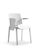Plastic Training Chair with Writing Pad