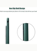 Samsung Galaxy A52 5G Hand Band Stand Shockproof Back Case (Dark Blue) Fatio General Trading