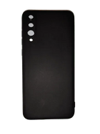 Huawei P20 Pro Silicone Case, Super-Slim, Advanced Shock-Absorbent Scratch-Resistant Silicon Case Cover For Huawei P20 Pro, Black Fatio General Trading