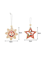 christmas decoration pendant size
