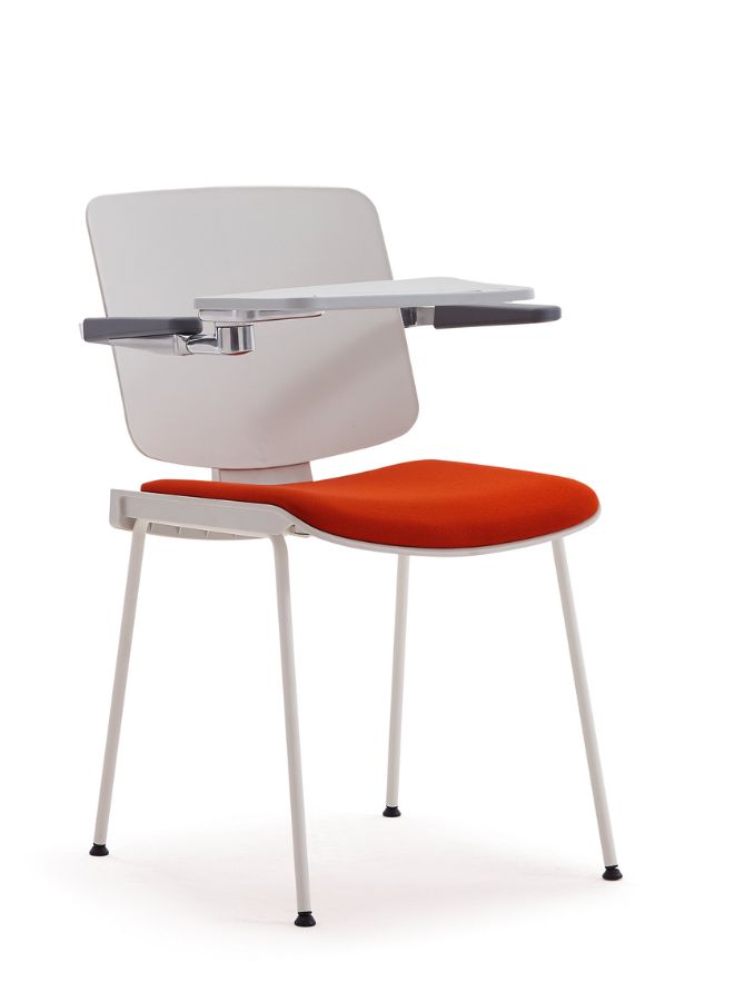 Training Chair With Writing Pad Red