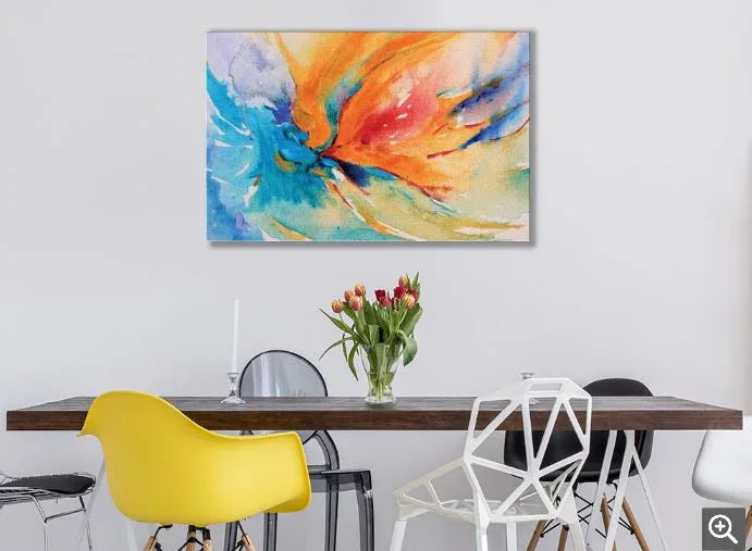 Abstract Wall Decor for Living Room Bedroom Wall Art Paintings Abstract Ink painting Wall Artworks Hang Pictures for Office Decoration, Design 21 - Fatio General Trading