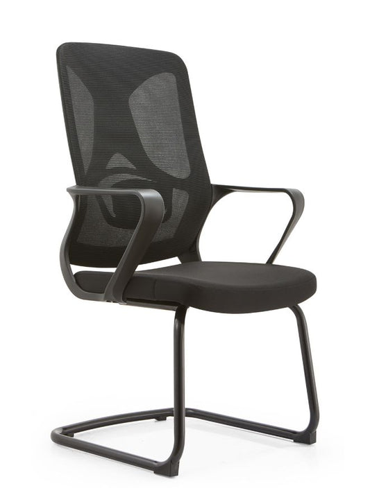black Cantilever Office Chair